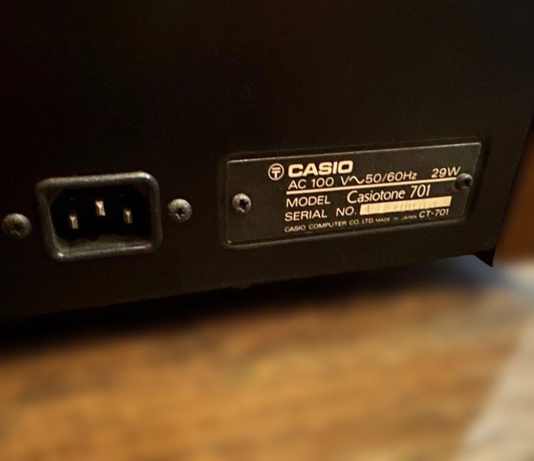 Casio CT-701 Casiotone Keyboard カシオ シンセ