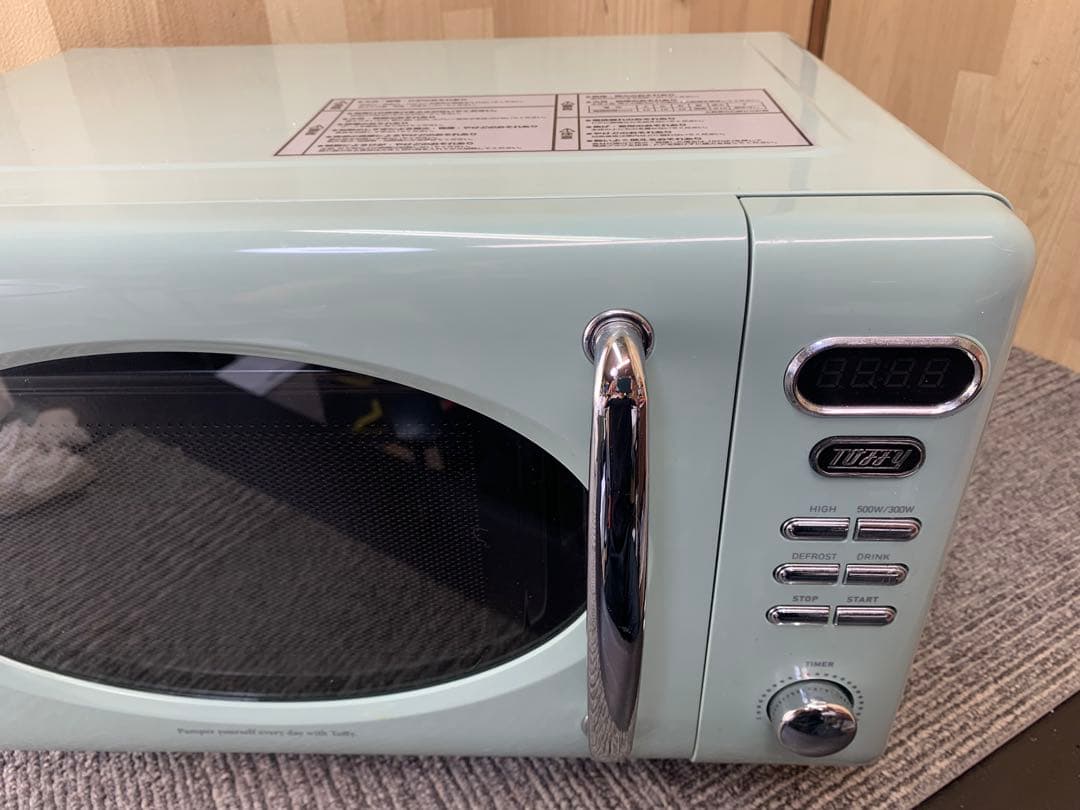 ラドンナ toffy 電子レンジ　2021年　グリーン