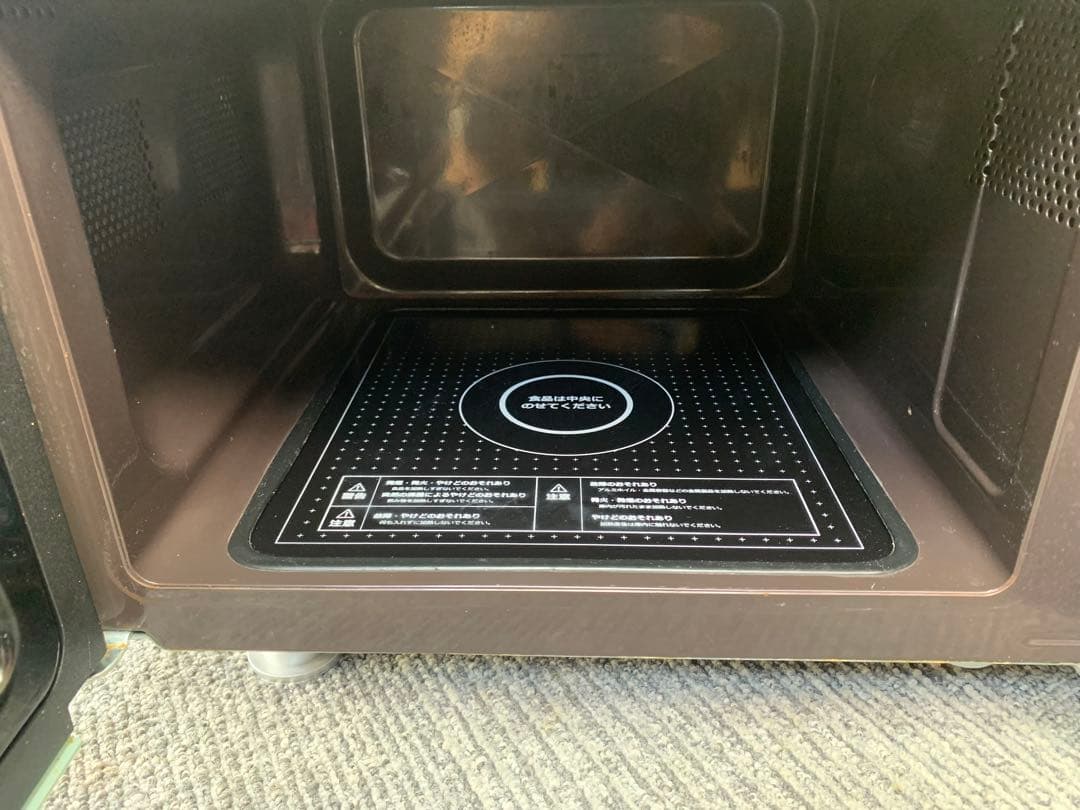 ラドンナ toffy 電子レンジ　2021年　グリーン