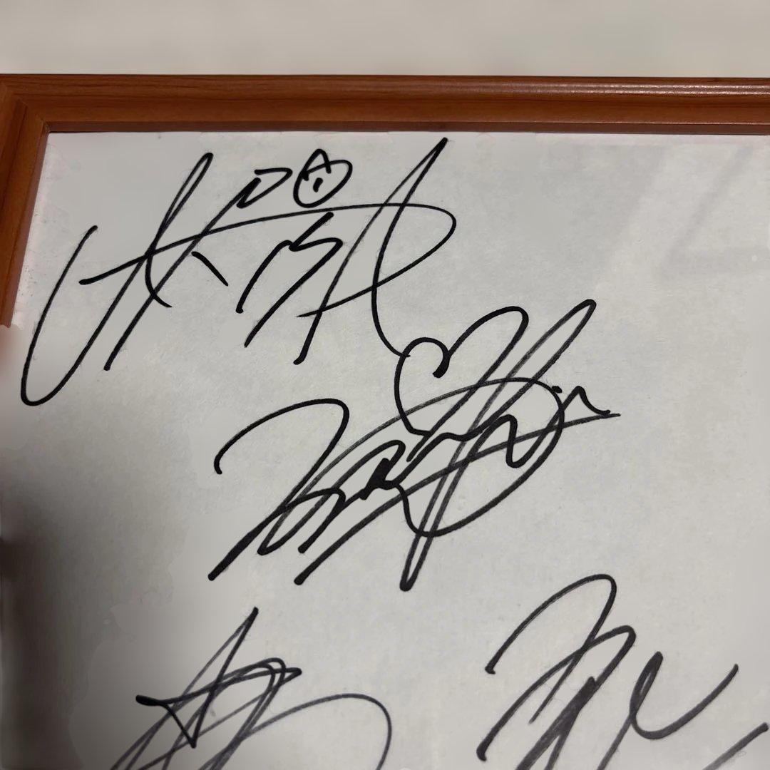 【激レア】奥原希望・髙橋礼華・松友美佐紀・東野有紗　直筆サイン　UNISYS