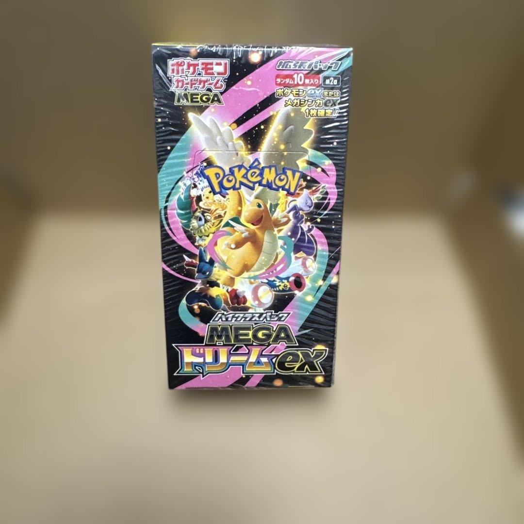 ポケモンカードゲーム メガシンフォニア　megaドリームex シュリンク付き
