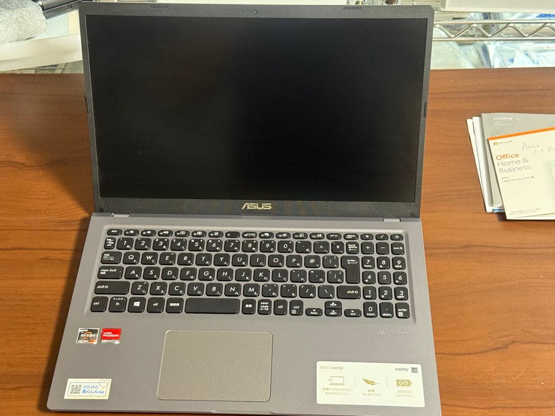 ASUS M515U ノートPC Office付 初期化済 AMD Ryzen7
