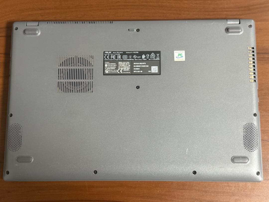 ASUS M515U ノートPC Office付 初期化済 AMD Ryzen7