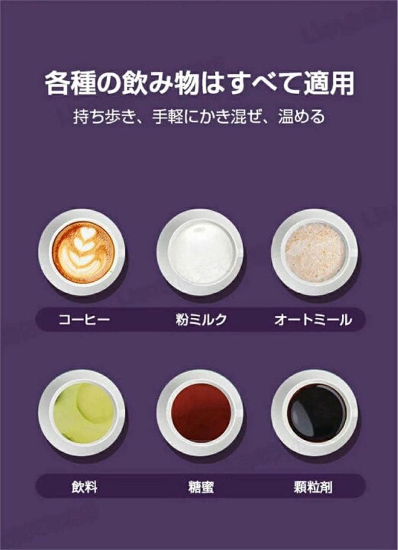 【電気ケトル】USB充電 加熱 保温 LCDディスプレイ[新品、未使用]