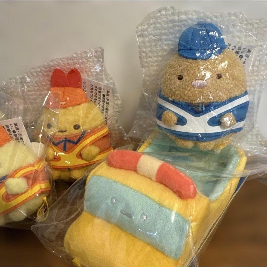 すみっコぐらし　NEXCO NISHINIHON 限定　4体とくるま　セット