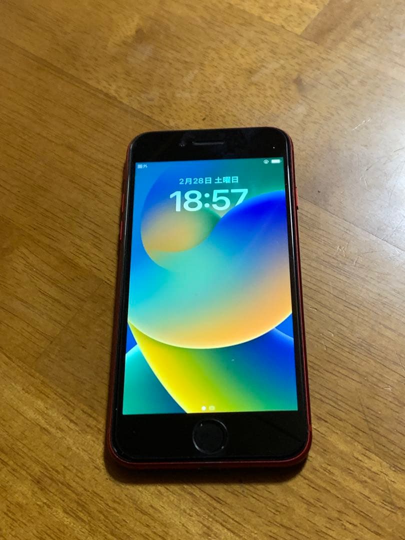 【美品/容量100%】iPhone 8 Red 64GB SIMフリー 本体
