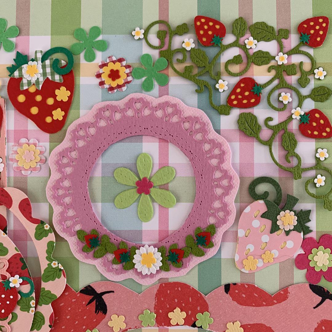 ★【いちごセットA】★スクラップブッキング★クラフトパンチ