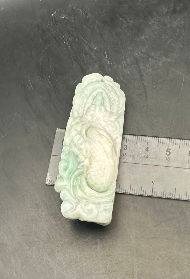 2025.11.18超大作　雲隠し騎龍観音様　糸魚川最高級翡翠