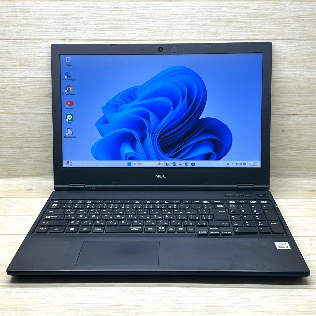 ★第10世代Corei7★ SSD512GB 15.6型 NEC J13