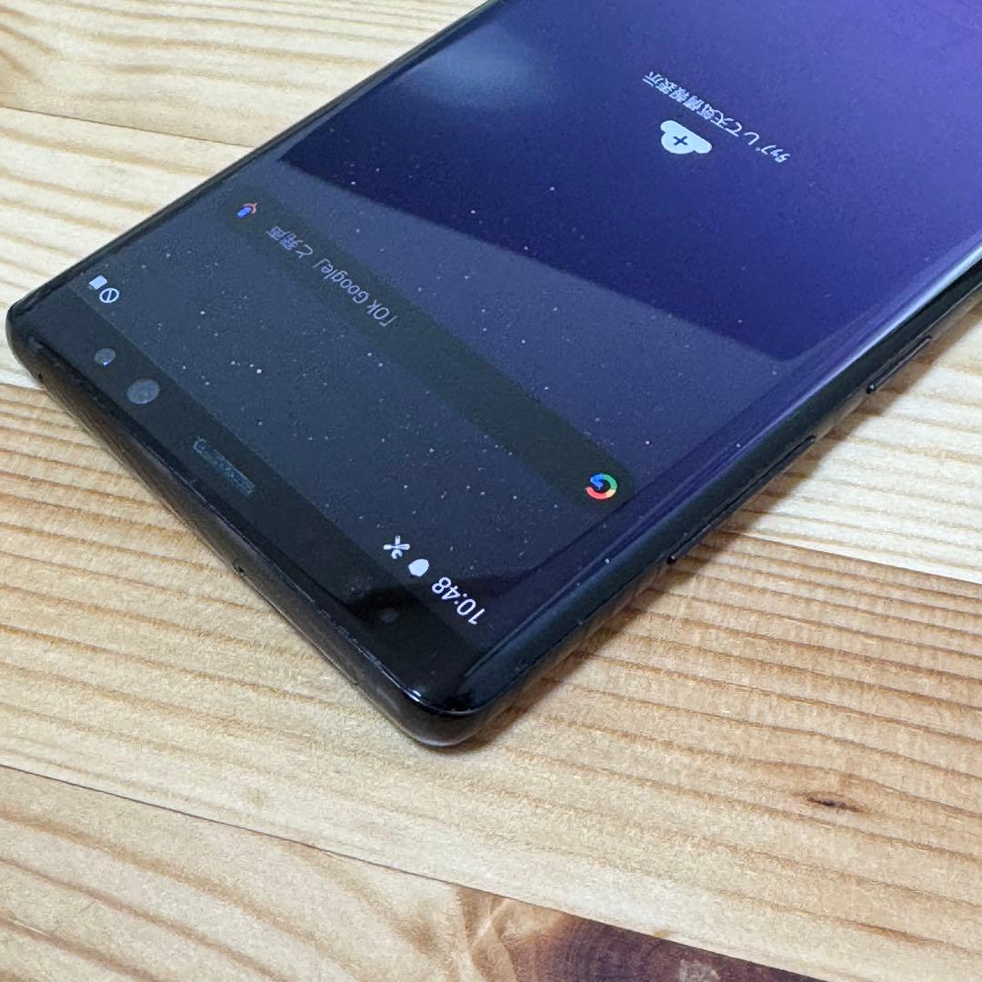 SCV37 au SIMフリー Galaxy note8　動作確認済3595