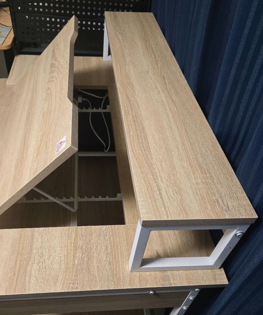 【9/9まで】LOWYA 多機能クリエイターズデスク 幅105