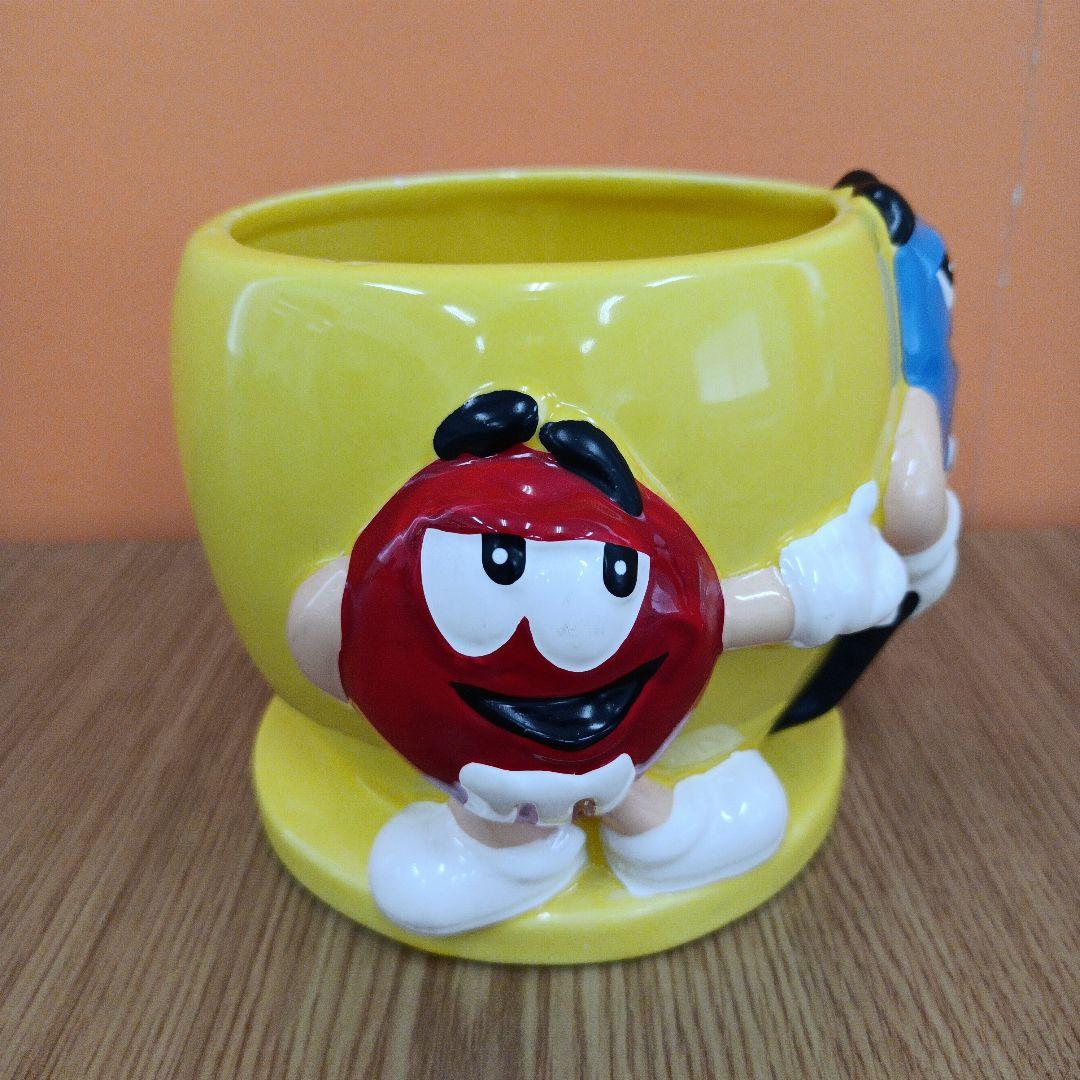レア☆ M&M's 陶器製 置物 小物入れや植物用のタンブラーなどに