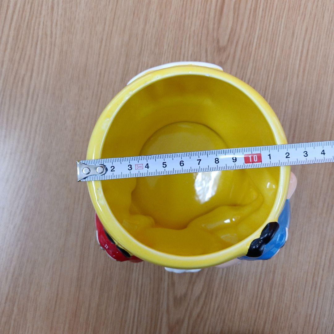 レア☆ M&M's 陶器製 置物 小物入れや植物用のタンブラーなどに