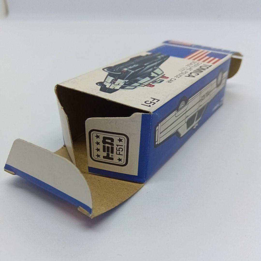 トミカ青箱 日本製 F51 キャデラックポリスカー B HIGHWAY パトカ