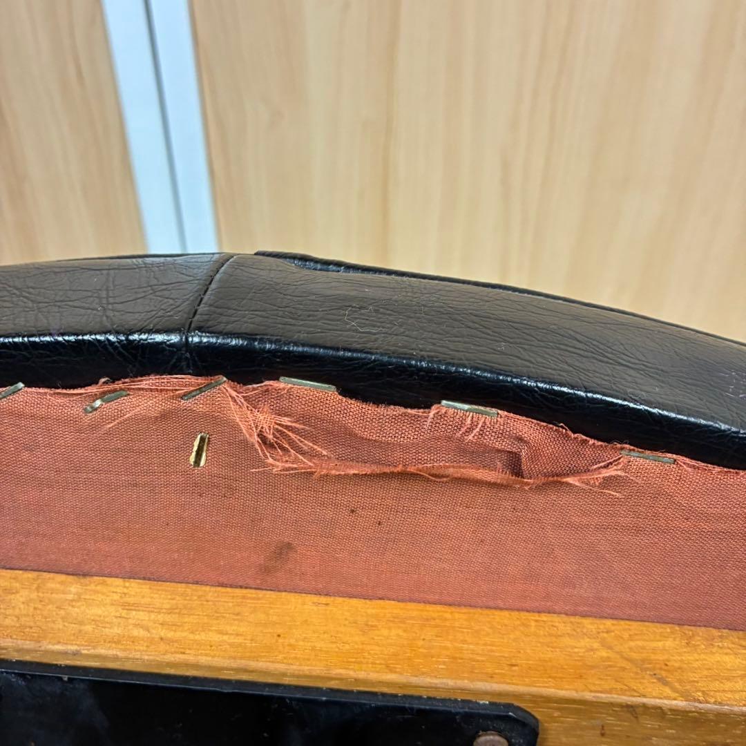 【送料込】マルニ木工　オールドマルニ　チェア 書斎椅子　孔雀印　ヴィンテージ