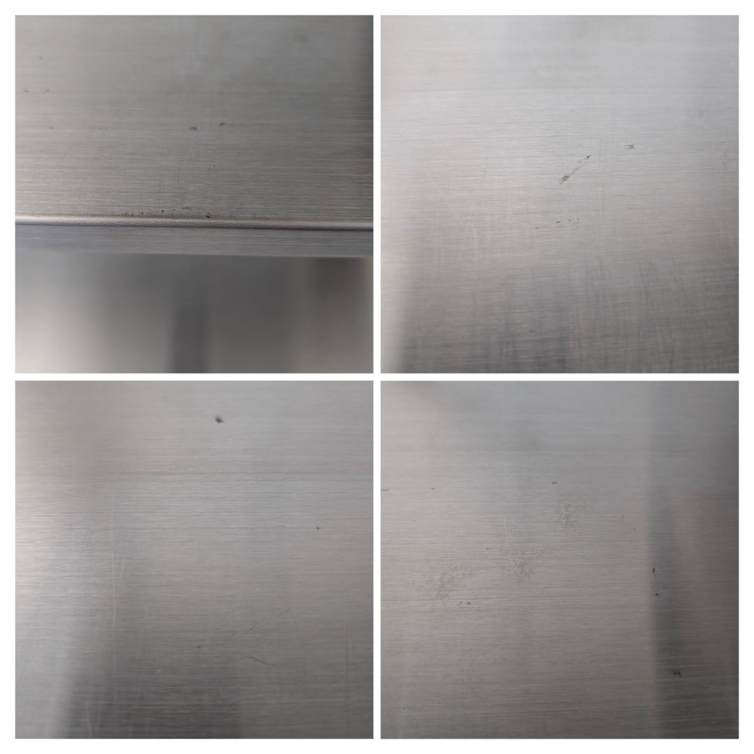 USED MUJI 無印良品 ステンレス ユニットシェルフ 3段 幅86㌢