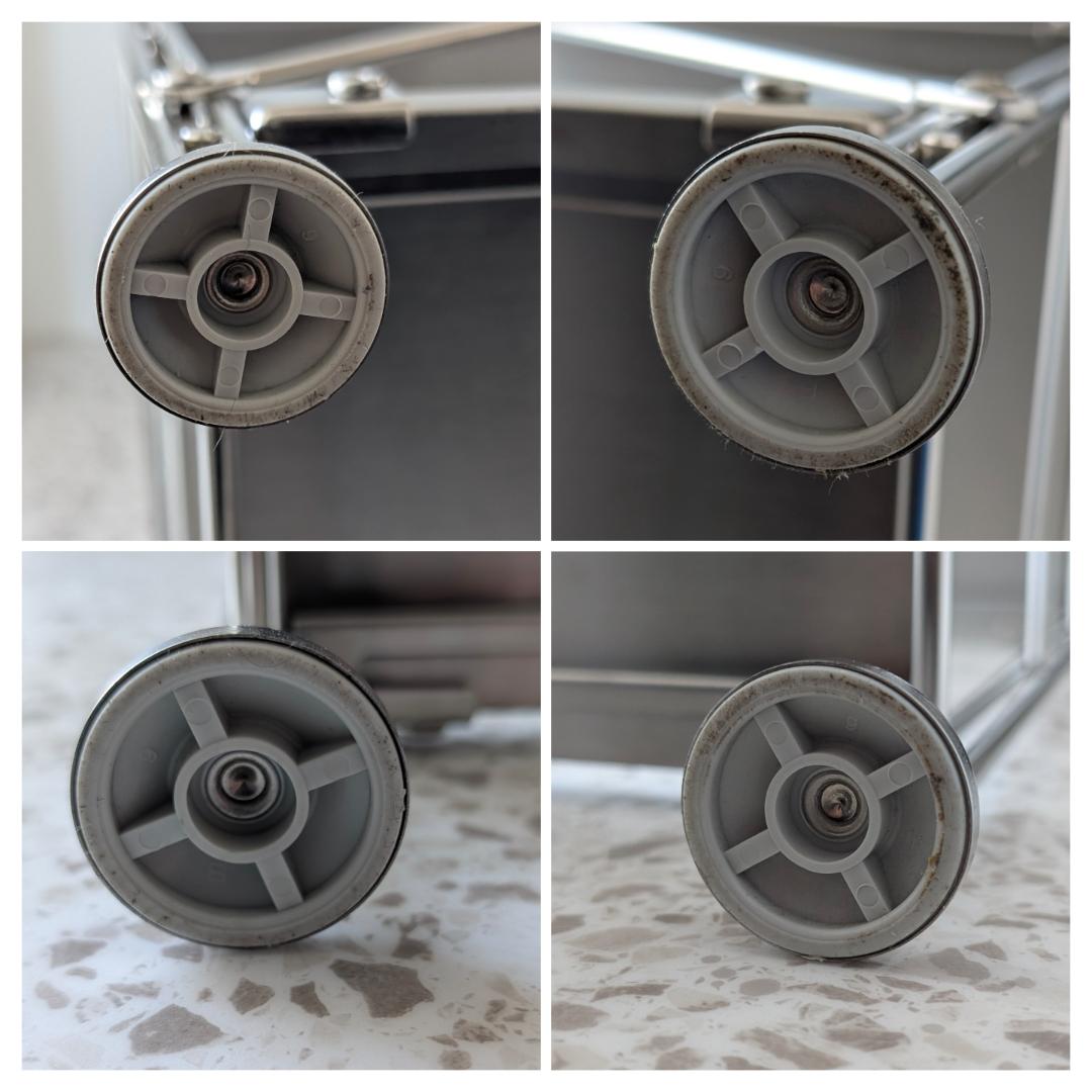 USED MUJI 無印良品 ステンレス ユニットシェルフ 3段 幅86㌢