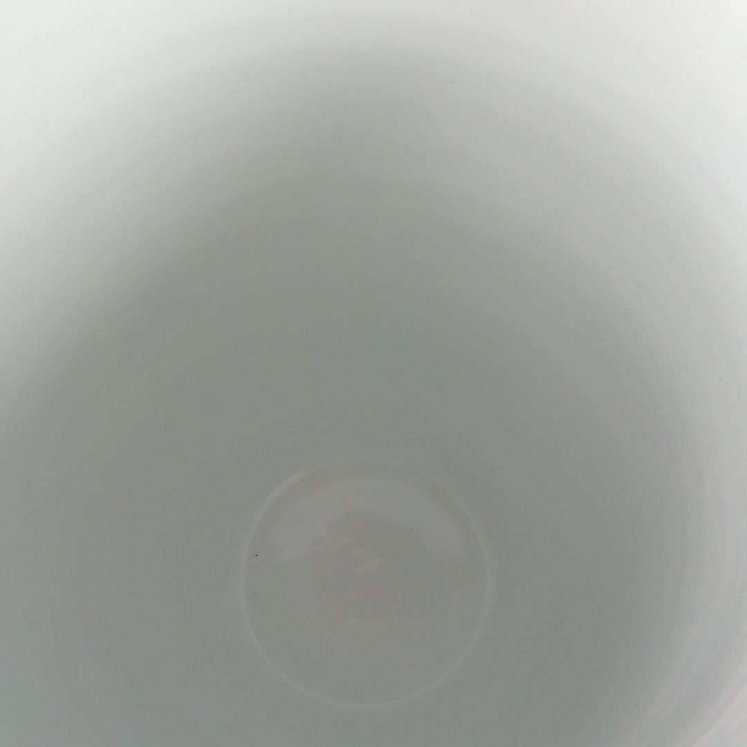 Ｗ３３１　水指　『染付　山水』『中置水指』『陶宝 造』『塗替蓋付』　共箱　茶道具