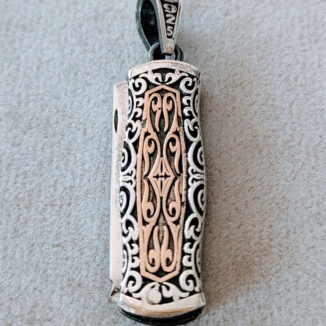 ☆NEW☆ トルコ製 925silver ペンダントトップ（折り畳みコーム）