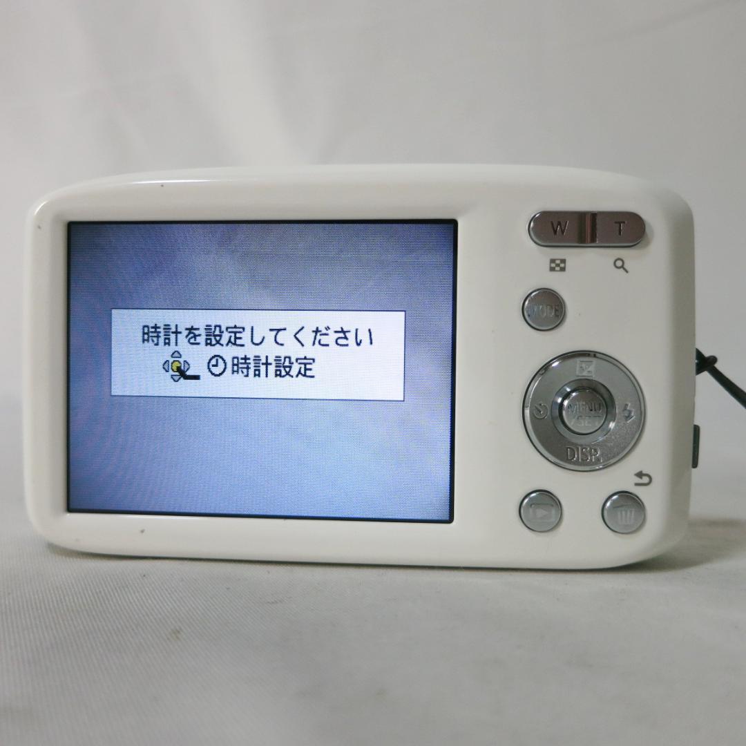 【美品】PANASONIC LUMIX DMC-S2 デジカメ　ホワイト