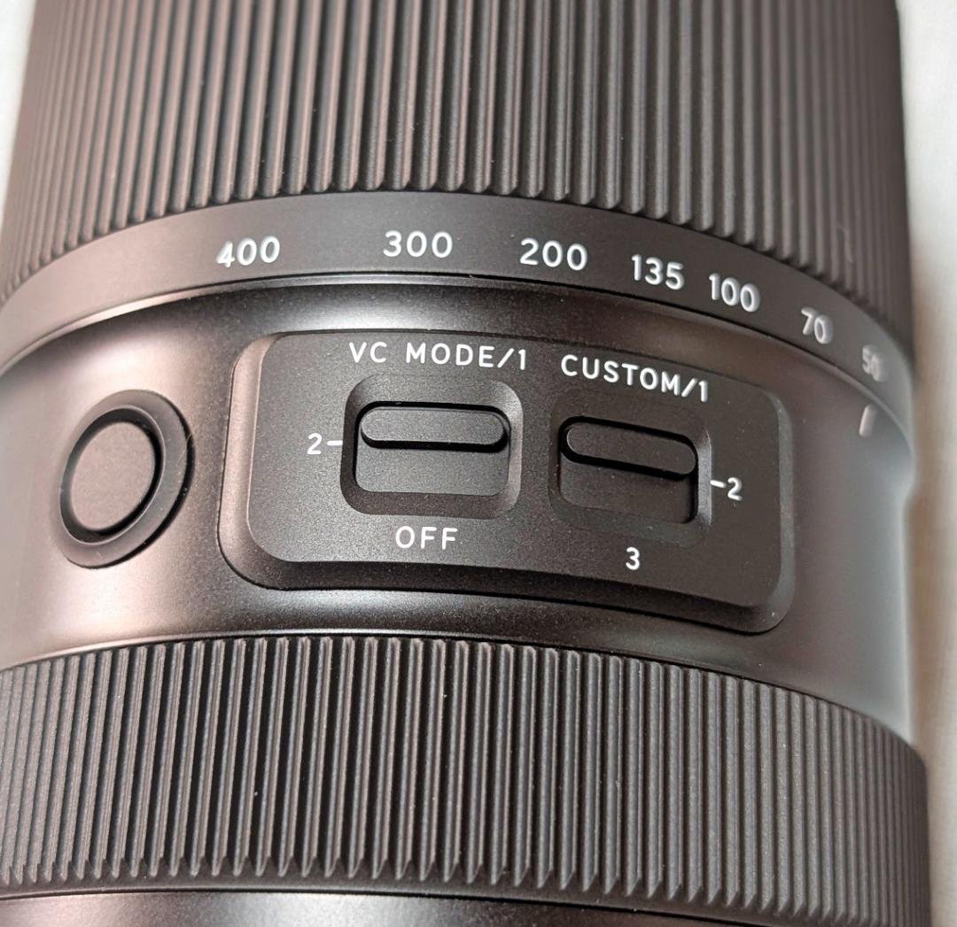 タムロン50-400mm F4.5-6.3 Di III VC VXD ソニーE