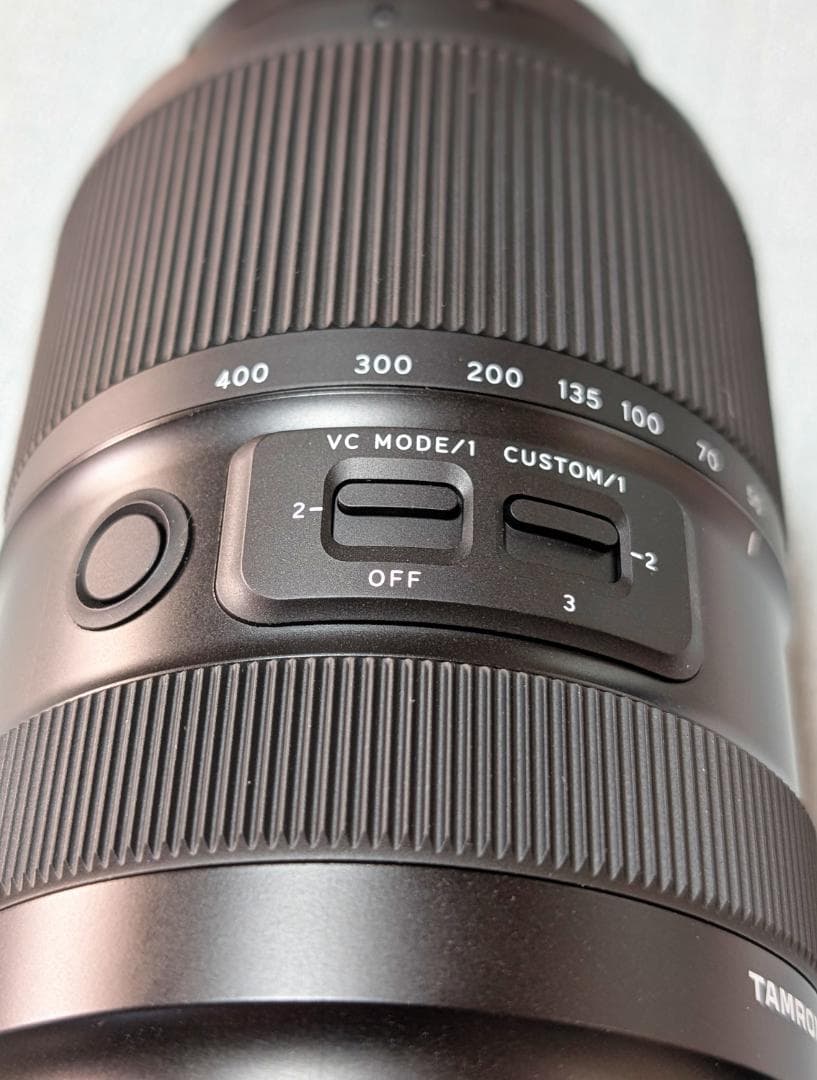 タムロン50-400mm F4.5-6.3 Di III VC VXD ソニーE