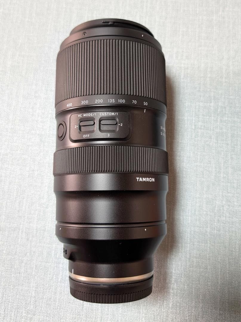 タムロン50-400mm F4.5-6.3 Di III VC VXD ソニーE
