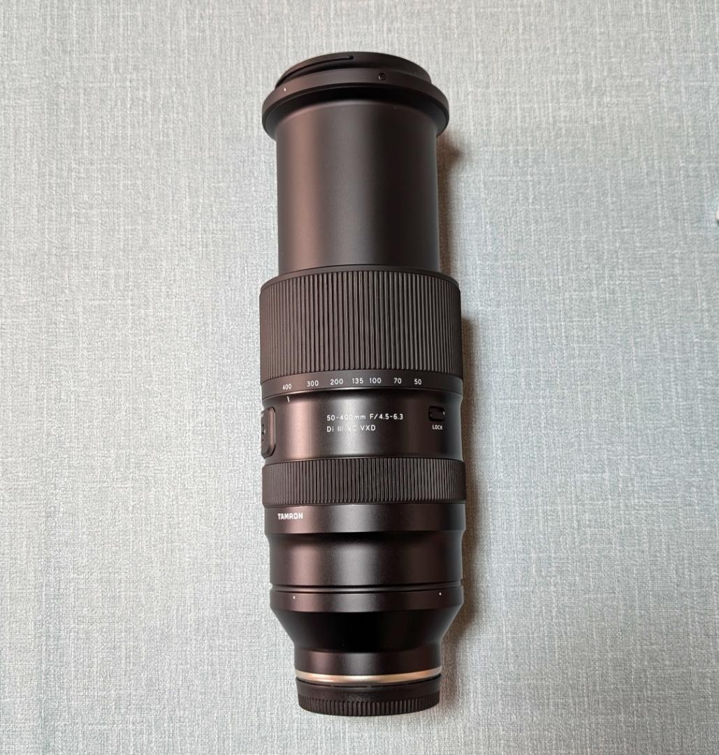 タムロン50-400mm F4.5-6.3 Di III VC VXD ソニーE