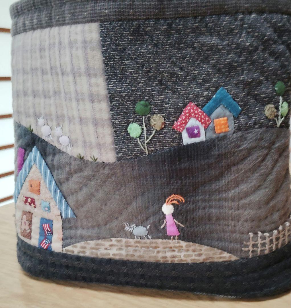 floowページです！ ハウスの手提げバッグ ハンドメイド お散歩