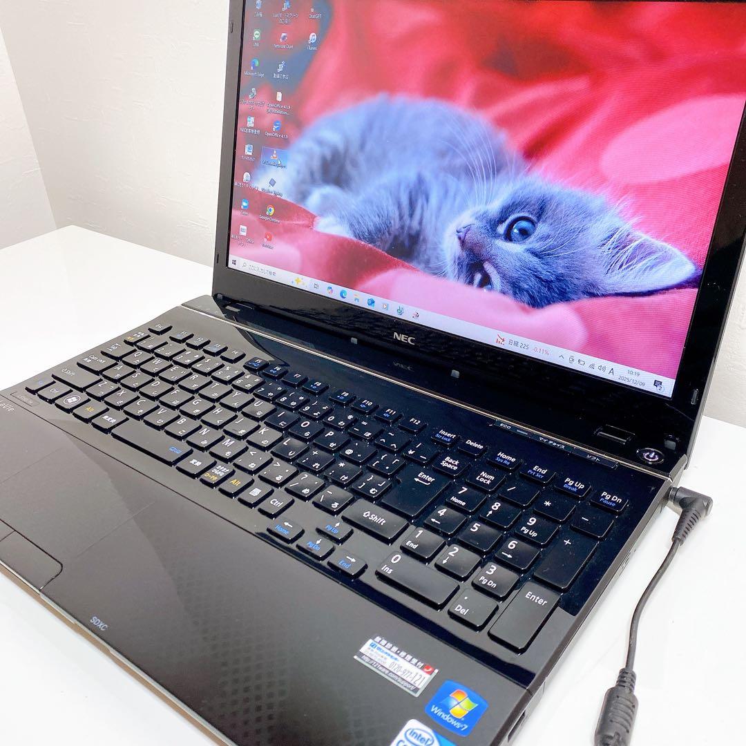【Hima】家計簿やタイピング練習用に⭐️Corei58GB快速ブラック