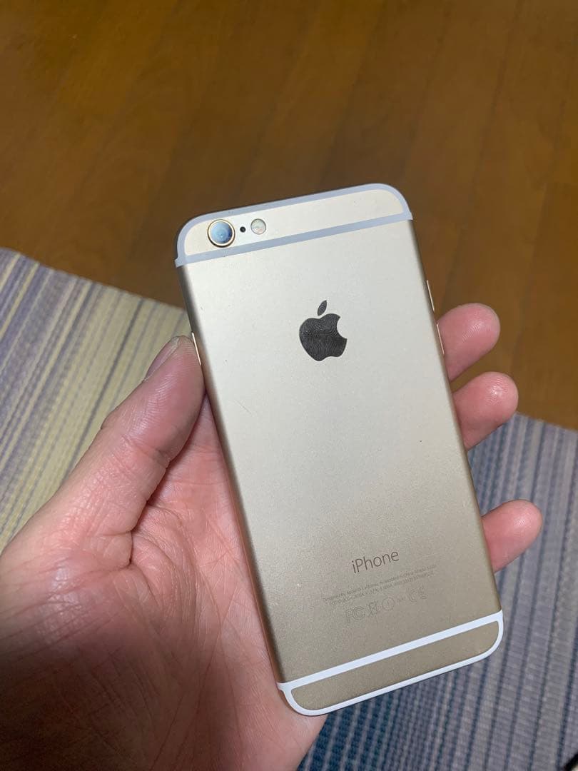 Apple iPhone 6G 64GBゴールド 本体のみ✅