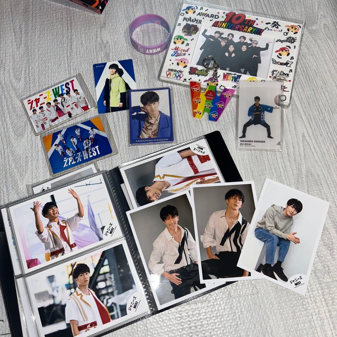 【まとめ売り】濵田崇裕 west グッズセット うちわ　フォトハンガー