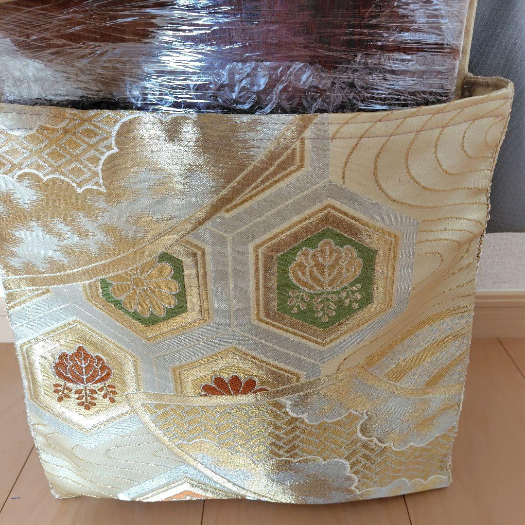 お琴カバー【仰】着物帯 ゆたん油単ハンドメイド 和楽器 袋帯 山田流