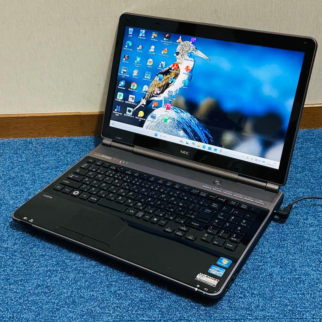 爆速！Core i7✨SSD256GB✨ブルーレイ✨オフィス✨NEC✨ヤマハ
