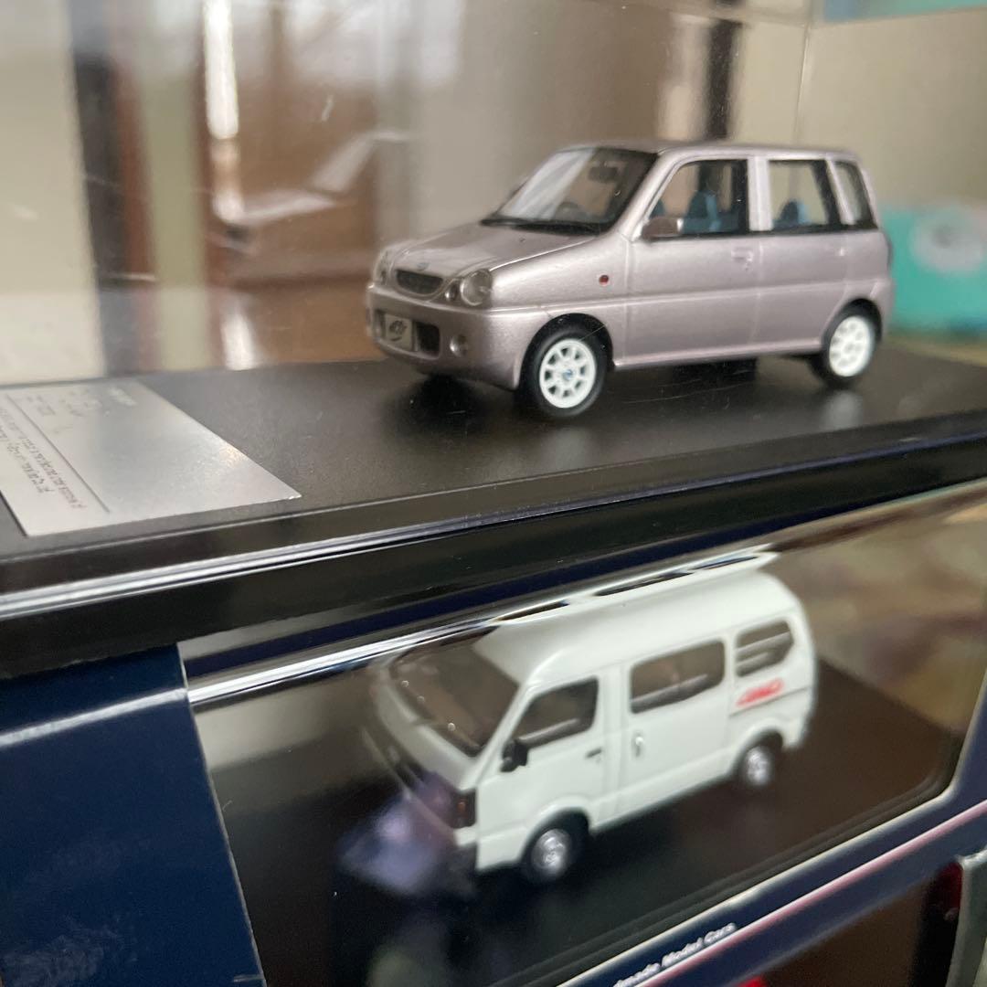 Hi-story 1/43 SUBARU Pleo & Sambar 2台