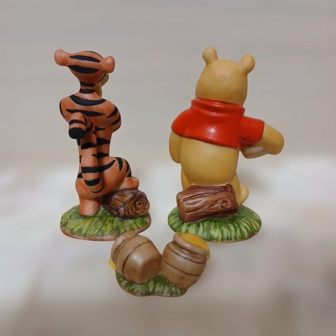 ディズニー　くまのプーさん　陶器　加藤工芸　フィギュア　置物　セット品
