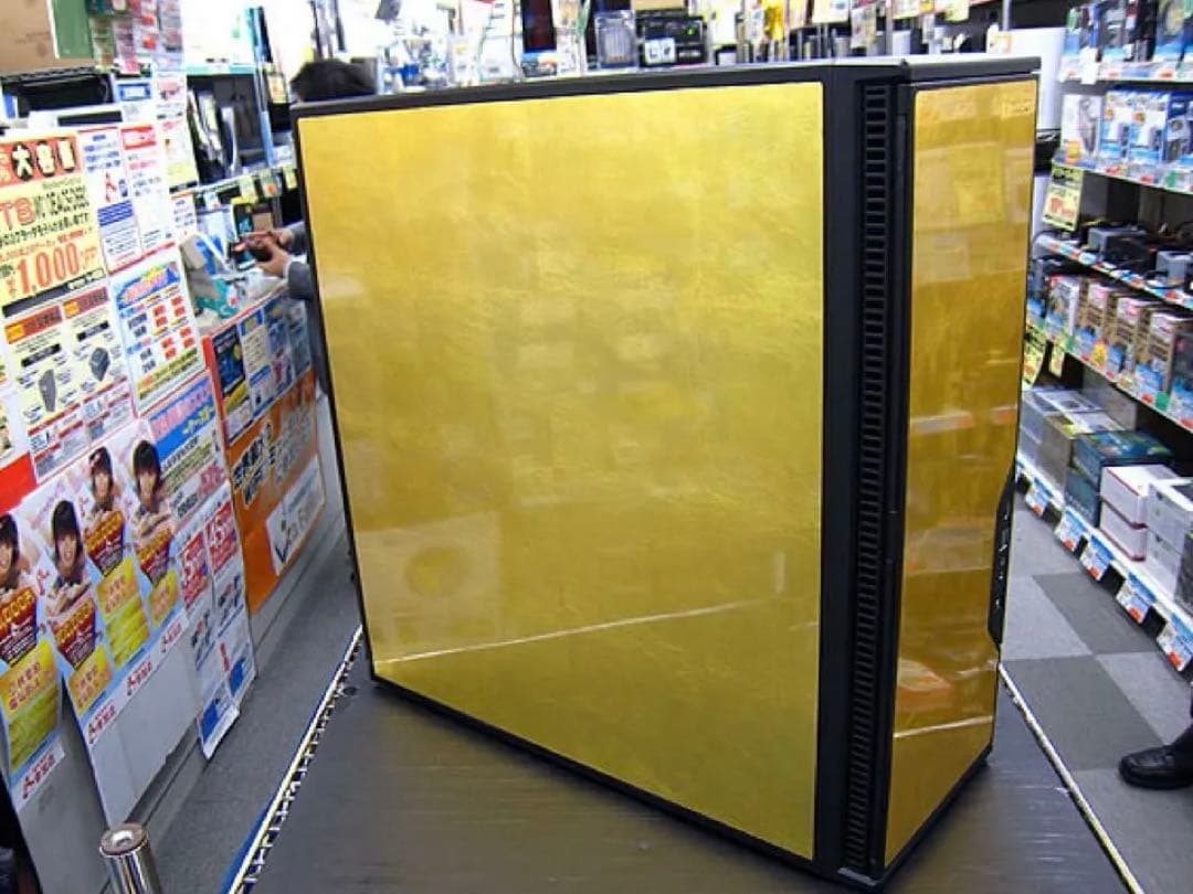 GOLD 金張 ゴールド 本物 一点物 PC 日本製 Made in Japan
