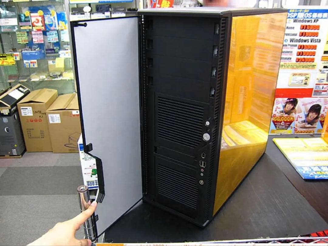 GOLD 金張 ゴールド 本物 一点物 PC 日本製 Made in Japan