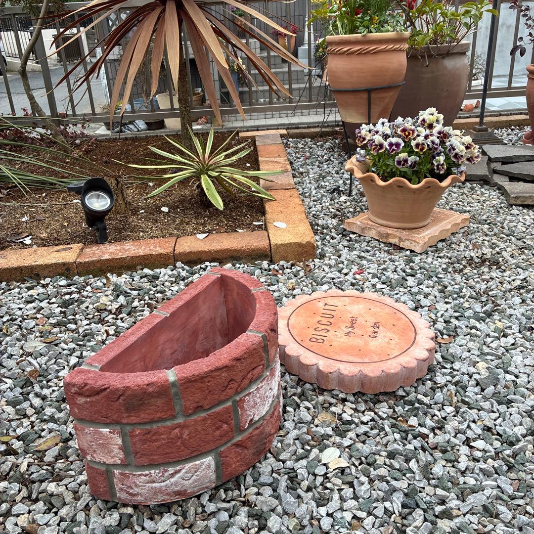 レンガ調プランター植木鉢 2個セット ［今週限定のお値段］