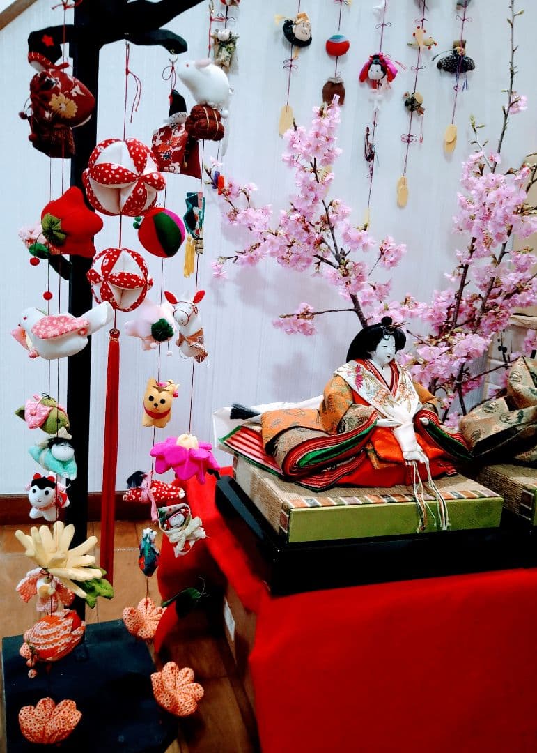 ④　つるし雛　置き型　女の子用