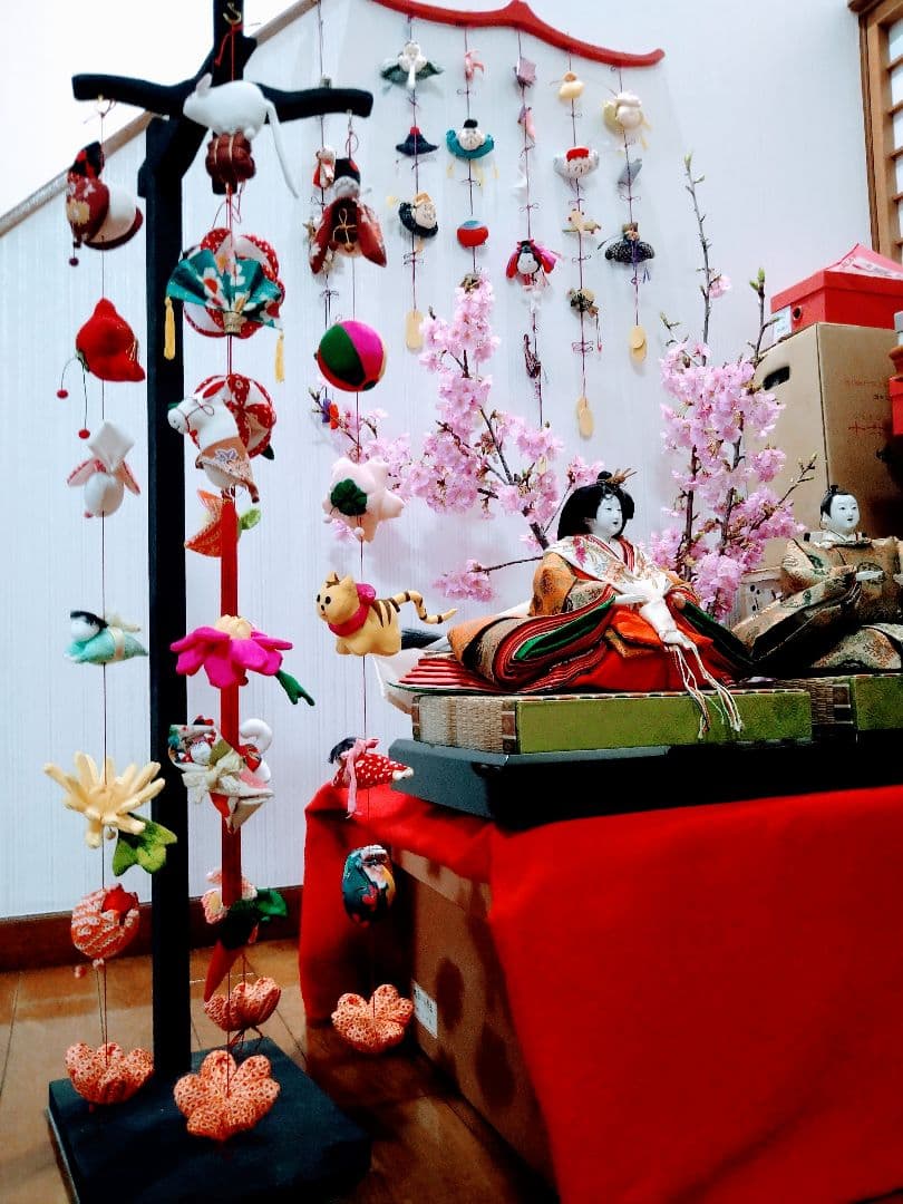 ④　つるし雛　置き型　女の子用