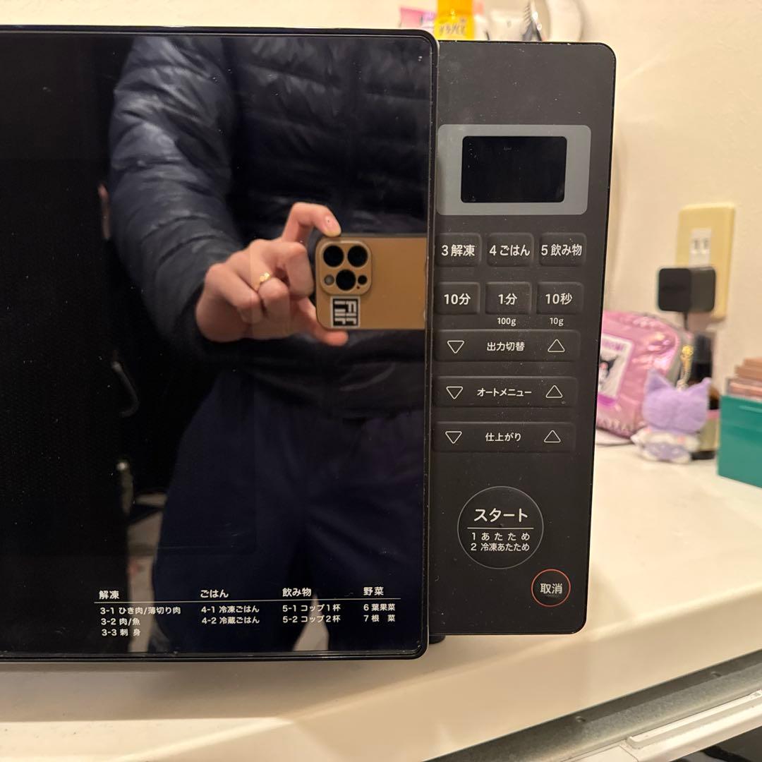 Siroca 電子レンジ SX-18D132 18L 美品 清掃済み 完動品