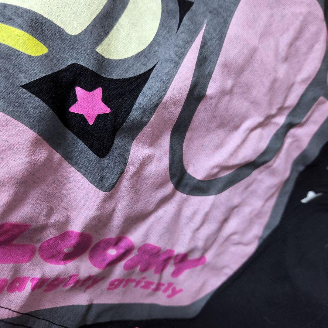 グルーミー　GLOOMY　フード付き長袖Tシャツ　ロンT　L　平成レトロ