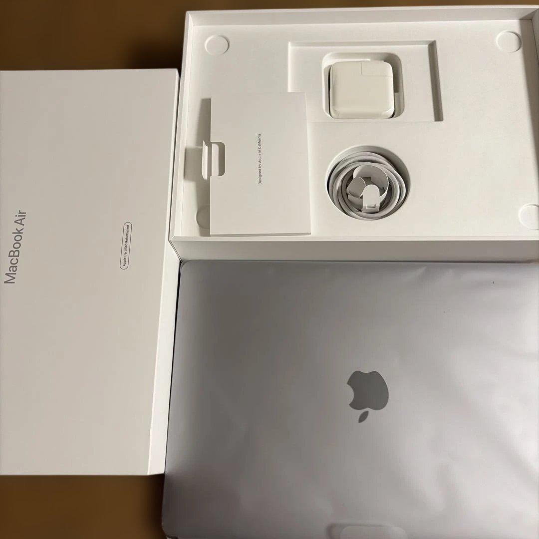 Apple MacBook Air M1 8GB 256GB バッテリー89%
