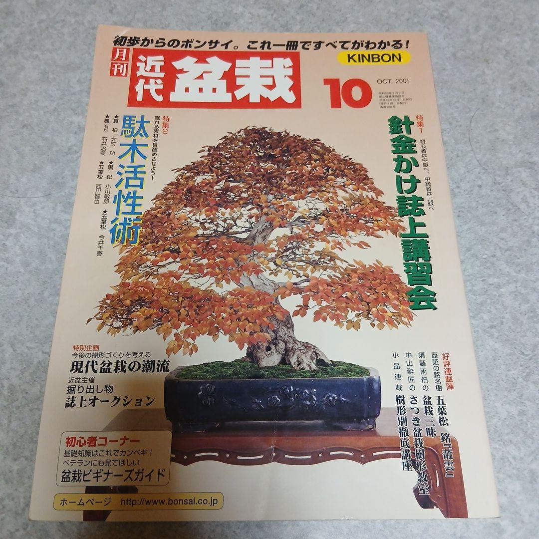 ​【6冊セット】近代盆栽 バックナンバー（取り木・芽切り・挿し木など実技特集号）