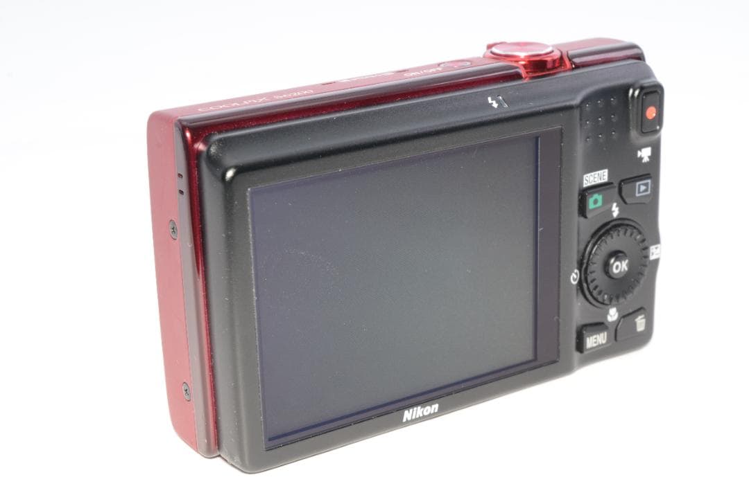 【スマホ転送OK】ニコン Nikon COOLPIX S6200 レッド