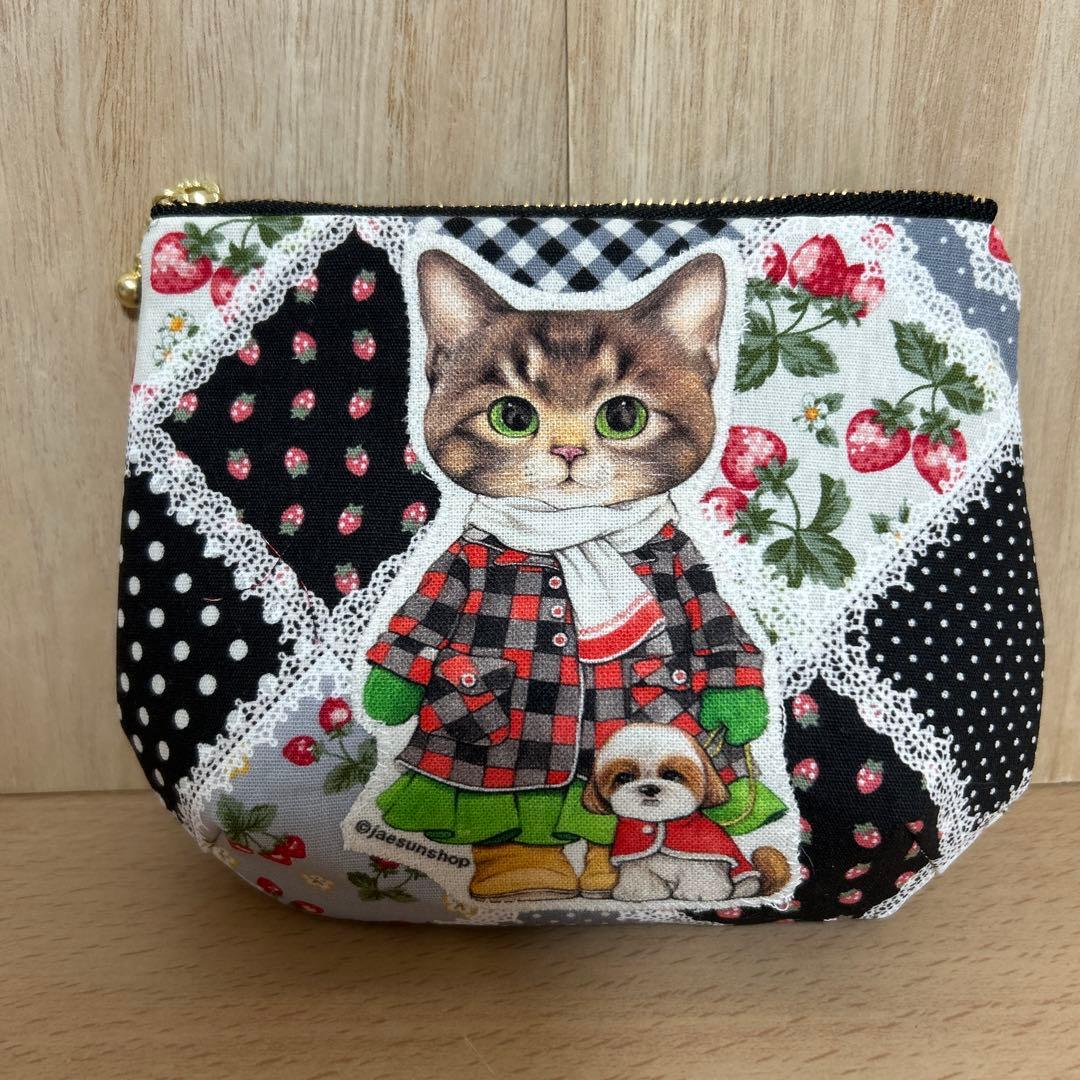 ハンドメイド　ころりんポーチ　コヤンイサムチョン☆赤ずきんサンダーちゃん☆
