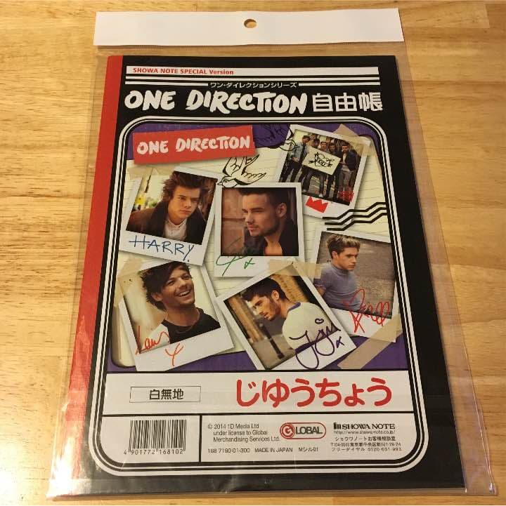 ワンダイレクション自由帳☆ショウワノート☆レア☆新品☆ノート☆オシャレ