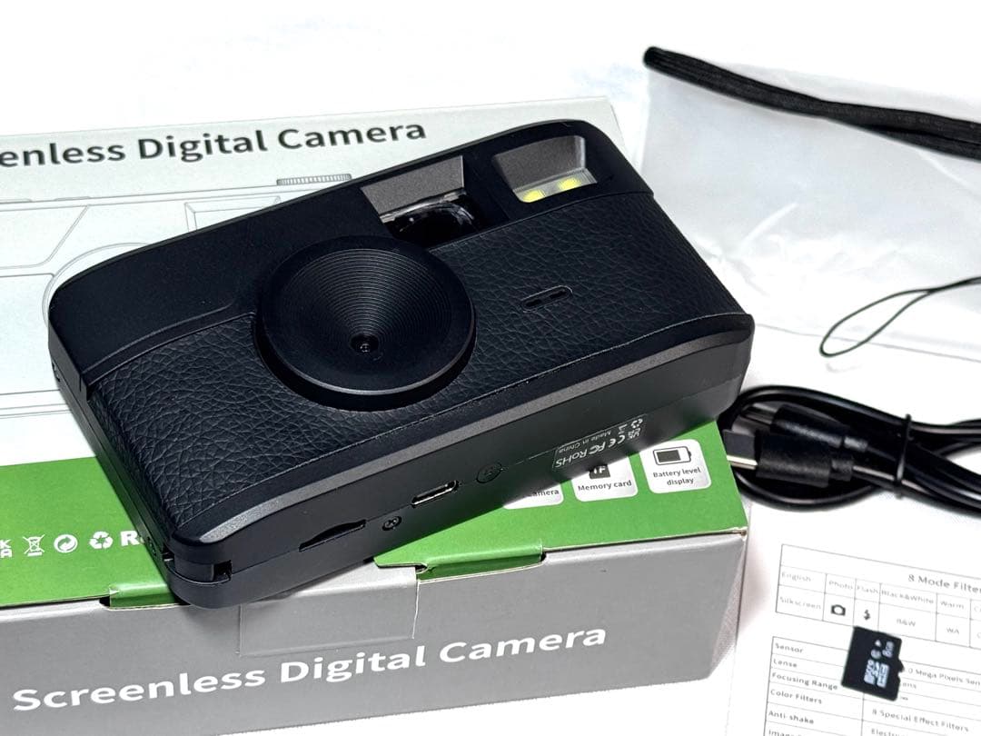 新品 camp snap カメラ OEMモデル デジタル写ルン風
