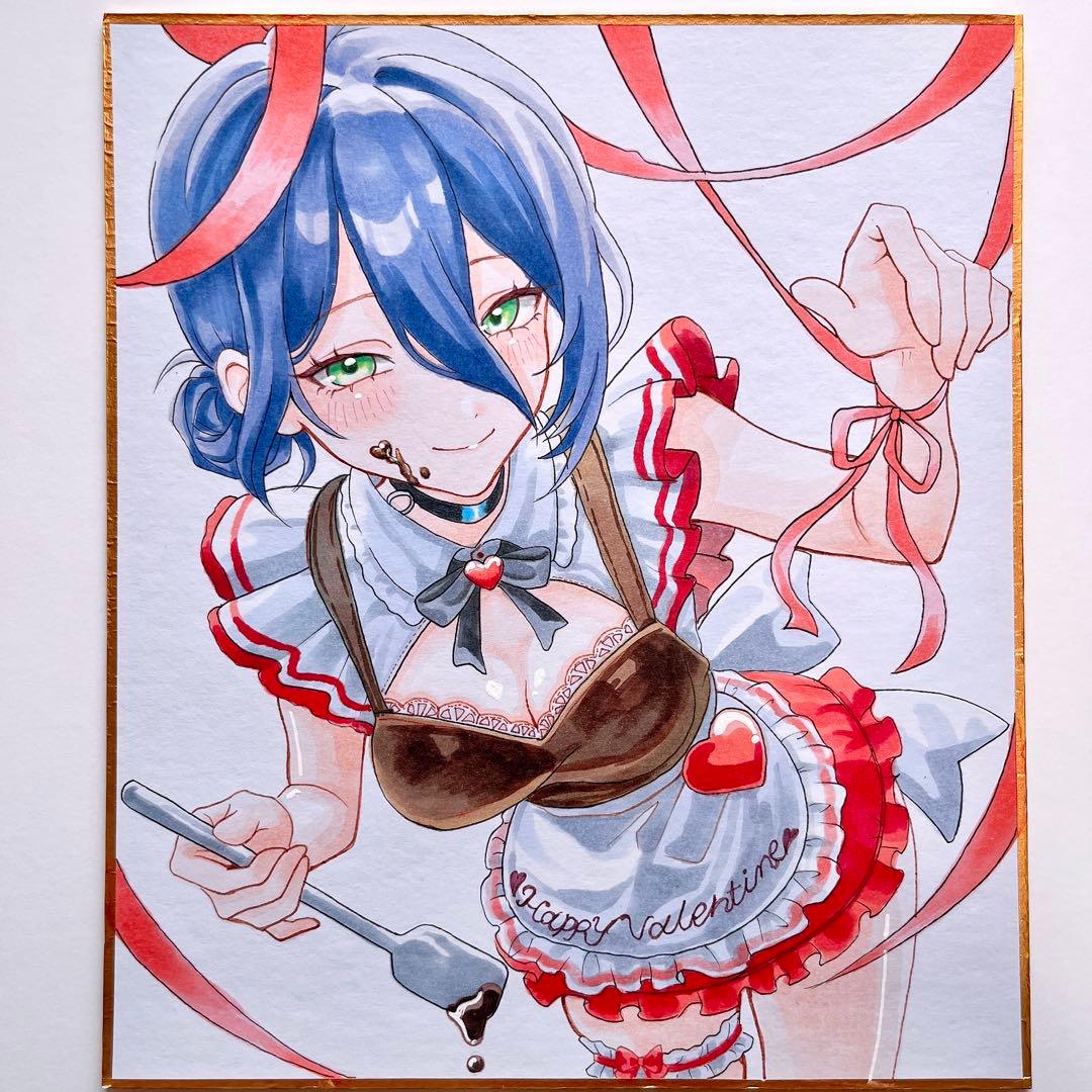 8*様 【一点物】レゼ イラスト ファンアート バレンタイン